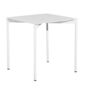 Petite Friture Quadratischer Tisch Fromme von Petite Friture  White