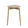 Petite Friture Hocker Fromme von Petite Friture  Gold