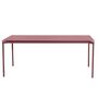 Petite Friture Rechteckiger Tisch Fromme von Petite Friture  Brown red