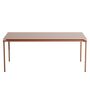Petite Friture Rechteckiger Tisch Fromme von Petite Friture  Terracotta