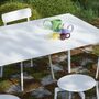 Petite Friture Rechteckiger Tisch Fromme von Petite Friture  White-1