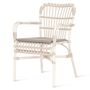 Vincent Sheppard Vincent Sheppard Lucy Dining Chair Off White Kunststoffgeflecht