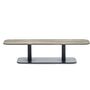 Vincent Sheppard Vincent Sheppard Kodo Coffee Table 129X45X31 cm Fossilgrau, Feuerstein