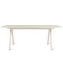 Vincent Sheppard Vincent Sheppard Kodo Dining Table Dünenweiss, Portland, L: 210 cm / B: 100 cm 