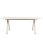 Vincent Sheppard Vincent Sheppard Kodo Dining Table Dünenweiss, Scherben, L: 210 cm / B: 100 cm 