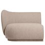 Ferm Living Modulares Sofa Rico Armrest von Ferm Living Armlehne links, Natural - Soft Bouclé