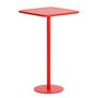 Petite Friture Hoher Quadratischer Tisch Week-end von Petite Friture Red