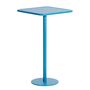 Petite Friture Hoher Quadratischer Tisch Week-end von Petite Friture Sky blue