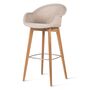 Vincent Sheppard Vincent Sheppard Edgard Bar Stool Teak Alte Spitze, Unbehandeltes Teakholz