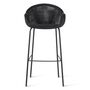 Vincent Sheppard Vincent Sheppard Edgard Bar Stool Teak Schwarzes Kunstgeflecht, Stahl A