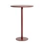 Petite Friture Hoher Runder Tisch Week-end von Petite Friture Brown red