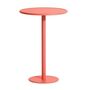 Petite Friture Hoher Runder Tisch Week-end von Petite Friture Coral