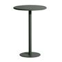 Petite Friture Hoher Runder Tisch Week-end von Petite Friture Glass green 