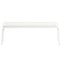 Petite Friture Gartenbank ohne Rückenlehne Week-end von Petite Friture White