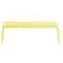 Petite Friture Gartenbank ohne Rückenlehne Week-end von Petite Friture Yellow