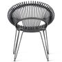 Vincent Sheppard Vincent Sheppard Roxy Dining Chair Schwarz, Stahl