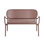 Petite Friture Double sofa Week-end von Petite Friture  Brown red