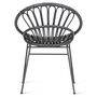 Vincent Sheppard Roxanne Dining Chair von Vincent Sheppard Schwarz, Stahl