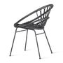 Vincent Sheppard Roxanne Dining Chair von Vincent Sheppard Schwarz, Stahl