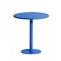 Petite Friture Esstisch Rund Week-end von Petite Friture  Blue