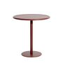 Petite Friture Esstisch Rund Week-end von Petite Friture  Brown red