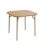 Petite Friture Quadratischer Tisch Einfach Week-End von Petite Friture  Gold