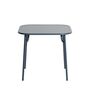 Petite Friture Quadratischer Tisch Einfach Week-End von Petite Friture  Grey Blue