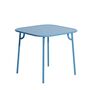 Petite Friture Quadratischer Tisch Einfach Week-End von Petite Friture  Sky blue