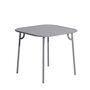 Petite Friture Quadratischer Tisch Einfach Week-End von Petite Friture  Stone grey