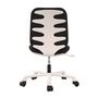 Lifetime Schreibtischstuhl Comfort Schwarz-Weiss