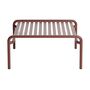 Petite Friture Kleiner Couchtisch Week-End von Petite Friture Brown red