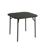Petite Friture Quadratischer Lamellentisch Week-End von Petite Friture Glass green 