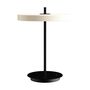 Umage Tischleuchte 'Asteria' Perlweiss/Black