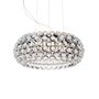 Foscarini Pendelleuchte Caboche Plus von Foscarini Bluetooth - Casambi App, Transparent, Gross