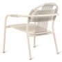 Vincent Sheppard Vincent Sheppard CLEO LOUNGE CHAIR - Loungestuhl Dünenweiss - Nebelpunkte