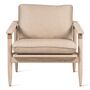 Vincent Sheppard David Lounge Chair Quick Ship Set von Vincent Sheppard Savane Kokosnuss
