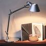 Artemide Tolomeo Micro LED mit Fuss von Artemide 2700K, Aluminium-1