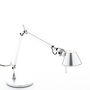 Artemide Tischleuchte Tolomeo Micro mit Fuß von Artemide Aluminium hochglanzpoliert