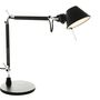 Artemide Tischleuchte Tolomeo Micro mit Fuß von Artemide Schwarz