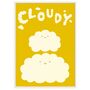 Gemälde Cloudy von Paper Collective