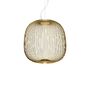 Foscarini  Pendelleuchte Spokes 2 von Foscarini On-Off, Gold, Klein