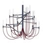Foscarini Pendelleuchte Allumette von Foscarini Anthrazitgrau,  L / h. 10 m - Kabel