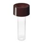 Foscarini Tischleuchte Fleur von Foscarini Burgunderrot