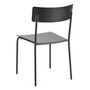 Serax Stuhl Ohne Armlehnen August L49 X B48 X H85 cm - Schwarz