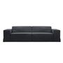 Micadoni MICADONI JODIE 3 Sitzer Sofa Lins - Grey And Blue