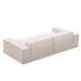 Micadoni MICADONI JODIE 3 Sitzer Sofa Lins - Beige
