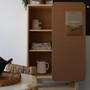 Karup Design Slide Cabinet w.pinboard Klar lackiert 101