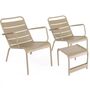 Fermob Tiefer Sessel 'Luxembourg'  Muskat 14