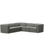 Woud Sectional Sofa 3 Flora von Woud Dark grey 133 - Remix 3