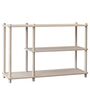 Woud Woud Elevate Shelving System 3 Weiss pigmentierte Eiche